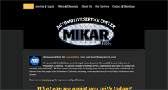 Desktop Screenshot of mikarinc.com